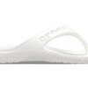 Flip-flops Crocs Baya Minimalistic Casual Alb 11999-100