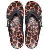 Flip-flops Crocs Classic animal, unisex, imprimeu leopard „Black Leopard” 207872-0CU