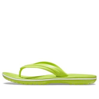 Flip-flops Crocs Crocband, ușoare, confortabile, casual, unisex, verde 11033-3T1