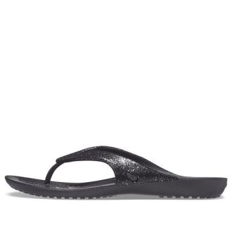 Flip-flops Crocs Kadee II Light Cozy, unisex, negru 207314-001
