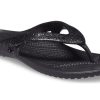 Flip-flops Crocs Kadee II Light Cozy, unisex, negru 207314-001