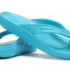 Flip-flops Crocs Kadee Lightweight Cozy Outdoor Casual, albastru deschis 206119-4SL