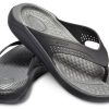 Flip-flops Crocs LiteRide Minimalistic Beach Gri închis 205182-0DD
