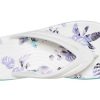 Flip-flops Crocs (WMNS) Crocband Flowers, alb 206101-1C8