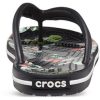 Flip-flops Crocs (WMNS) Crocband Flowers Negru 206101-0FF