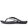 Flip-flops sezonieri Crocs (WMNS) Kadee II „Tropical Floral Black” 205635-98F