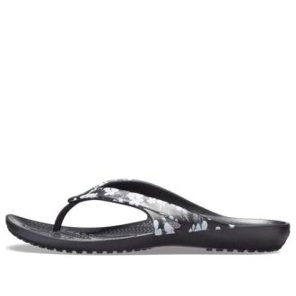 Flip-flops sezonieri Crocs (WMNS) Kadee II „Tropical Floral Black” 205635-98F