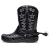 Ghete de cowboy Crocs Classic „Negru” 208695-001