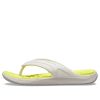 Șlapi Crocs Reviva eleganti cu vârf rotund, „alb galben” 205545-1CC