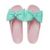Șlapi Crocs (WMNS) Classic Platform Bow „Pink Teal” 210182-606