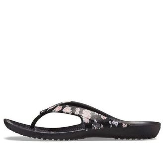 Șlapi Crocs (WMNS) Kadee 2 imprimate „Floral Black” 205998-97J