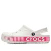 Pantof Crocs Classic Clog, respirabil, anti-alunecare, roz alb 206852-100