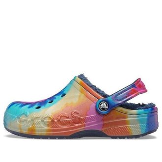 Pantof Crocs Classic Clog Tie Dye Printing Deep Blue Unisex 207329-95T