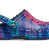 Pantof Crocs Classic Clog Tie Dye Printing Deep Blue Unisex 207329-95T