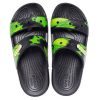 Pantof Crocs Soft Sole Black Green Unisex „Black Green” 207283-0GU