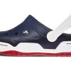 Pantof de plajă Crocs Classic Clog Albastru Alb 14300-462