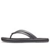 Pantof Flip-flops Crocs (WMNS) cu imprimeu leopard, negru 206490-02W