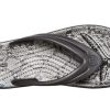 Pantof Flip-flops Crocs (WMNS) cu imprimeu leopard, negru 206490-02W