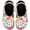 Pantofi Crocs Classic Clog Tie Dye Multicolor Negru 206341-0C4