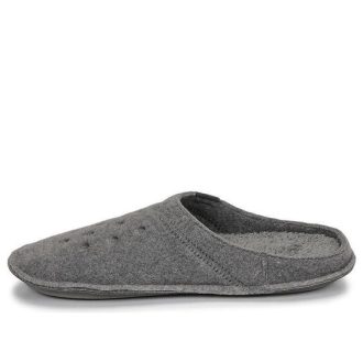 Pantofi Crocs Classic Slipper Casual Thicken Stay Warm Pantof Unisex Gri 203600-00Q