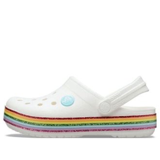 Pantofi Crocs (GS) Crocband Rainbow „White Multi” 206751-100 Pantofi Crocs (GS) Crocband Rainbow „White Multi” 206751-100
