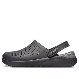 Pantofi Crocs LiteRide Flash Sandale unisex gri 204592-0DD