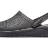 Pantofi Crocs LiteRide Flash Sandale unisex gri 204592-0DD