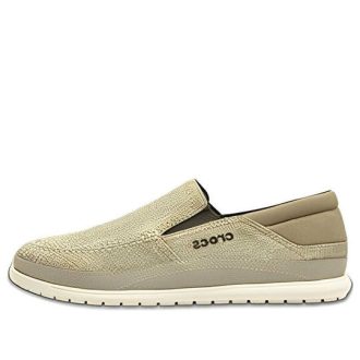 Pantofi Crocs Santa Cruz Playa Slip-On „Khaki Stucco” 204835-26P