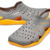 Pantofi Crocs Swiftwater Wave „Slate Grey Blazing Orange” 203963-0FR