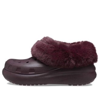 Pantofi Crocs (WMNS) Furever Crush „Dark Cherry” 208446-6WD