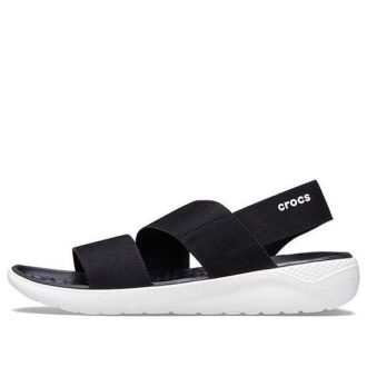 Pantofi Crocs (WMNS) Sandale sport „Black White” 206081-066