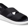 Pantofi Crocs (WMNS) Sandale sport „Black White” 206081-066