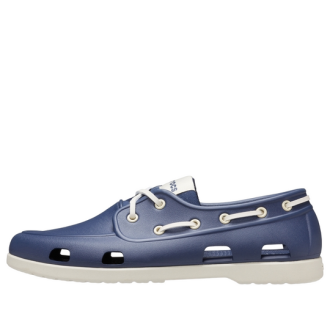Pantofi de barca Crocs Classic „Alb albastru” 206338-46K