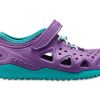 Pantofi de joacă Crocs (GS) Swiftwater „Purple Turquoise” 204989-57H