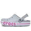 Pantofi de plajă Crocs Bayaband Clog gri deschis 205089-0FS