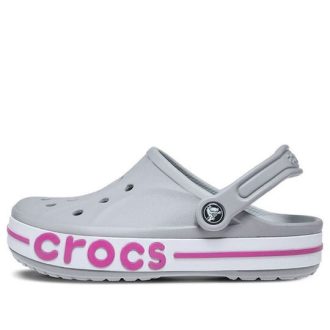 Pantofi de plajă Crocs Bayaband Clog gri deschis 205089-0FS