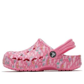Pantofi de plajă Crocs (PS) Classic Clog Rose Pink 207017-669