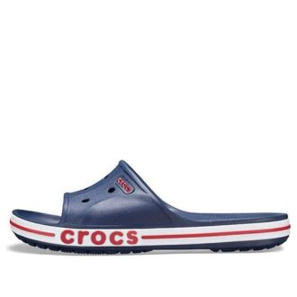 Papuci Crocs Bayaband Clog Albastru Alb Roșu Unisex 205392-4CC