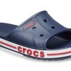Papuci Crocs Bayaband Clog Albastru Alb Roșu Unisex 205392-4CC
