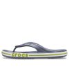 Papuci Crocs Bayaband Flip anti-alunecare, rezistenți la uzură, gri verde, „Grey Green” 205393-0A3