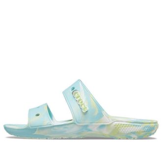 Papuci Crocs Classic Casual Fashion Unisex Albastru Verde „Blue Green” 207701-4SU