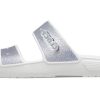 Papuci Crocs Classic Casual Fashion Unisex Argintii 207769-90H Papuci Crocs Classic Casual Fashion Unisex Argintii 207769-90H