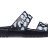 Papuci Crocs Classic Casual Fashion Unisex Black Blue 207680-066