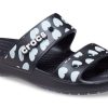 Papuci Crocs Classic Casual Fashion Unisex Black Blue 207680-066