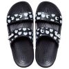 Papuci Crocs Classic Casual Fashion Unisex Black Blue 207680-066