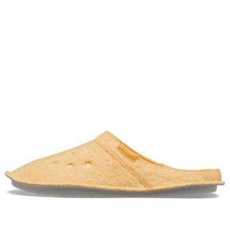 Papuci Crocs Classic Casual Thicken Stay Warm unisex galbeni 203600-838