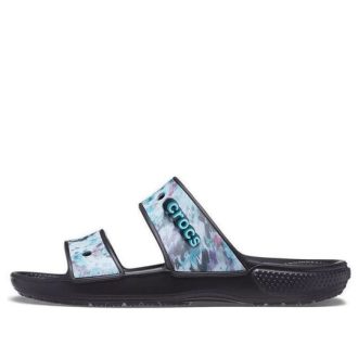Papuci Crocs Classic Casual Unisex Albastru Negru 207283-988