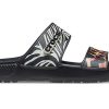 Papuci Crocs Classic Clog Cosy unisex negri multicolori „negri” 207847-0C4