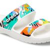 Papuci Crocs Classic Clog Cozy Unisex, alb, multicolor, „alb” 207856-94S