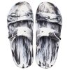 Papuci Crocs Classic Clog Marble Beach Sport Unisex Alb Negru 207701-103